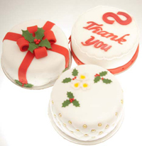 mini christmas cakes