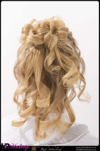 Special event hairstyling