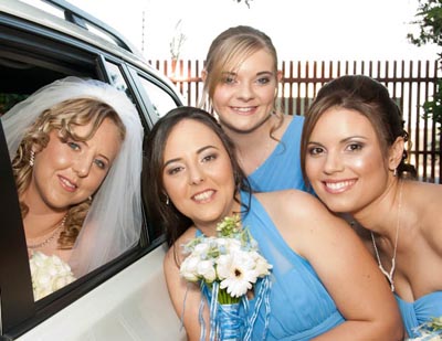 Bridal party make-up